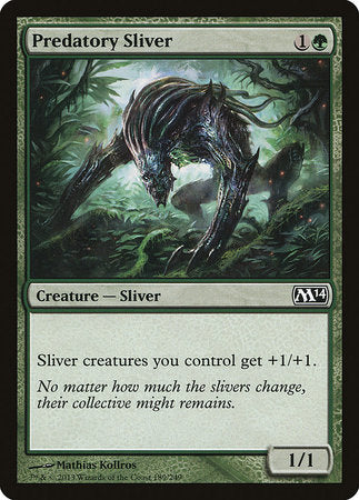 Predatory Sliver [Magic 2014] | Arkham Games and Comics