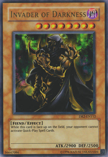 Invader of Darkness [DR2-EN112] Ultra Rare | Arkham Games and Comics