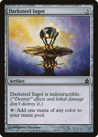 Darksteel Ingot [Commander 2011] | Arkham Games and Comics