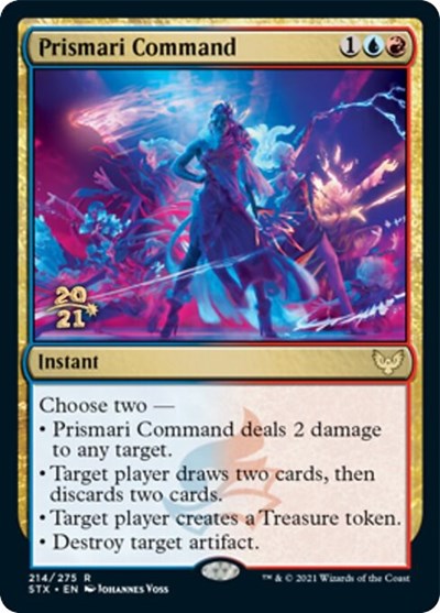 Prismari Command [Strixhaven: School of Mages Prerelease Promos] | Arkham Games and Comics