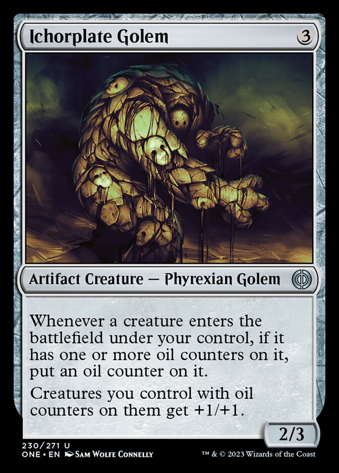 Ichorplate Golem [Phyrexia: All Will Be One] | Arkham Games and Comics