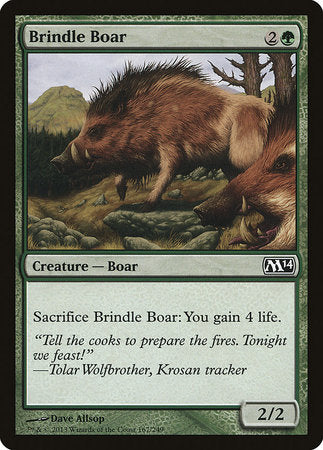 Brindle Boar [Magic 2014] | Arkham Games and Comics