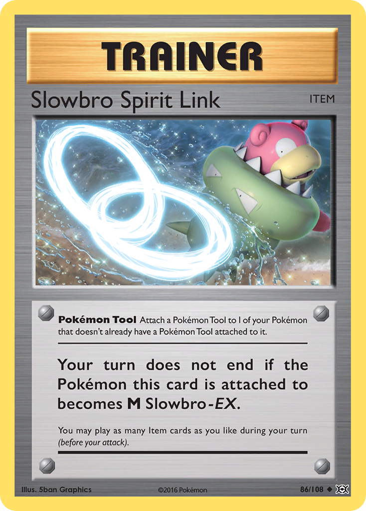 Slowbro Spirit Link (86/108) [XY: Evolutions] | Arkham Games and Comics