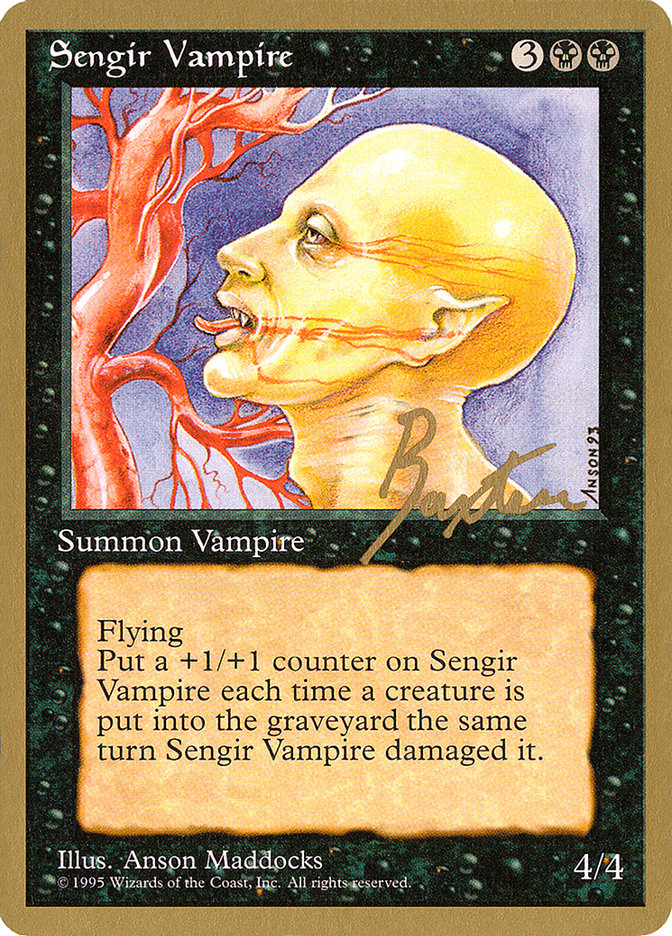 Sengir Vampire (George Baxter) [Pro Tour Collector Set] | Arkham Games and Comics