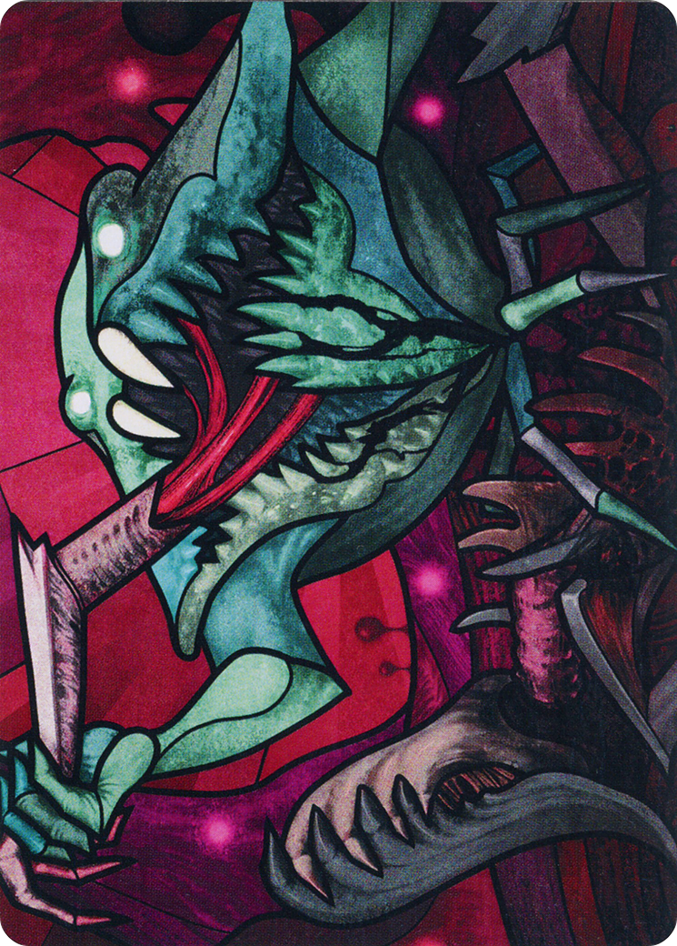 Yargle, Glutton of Urborg Art Card [March of the Machine Art Series] | Arkham Games and Comics