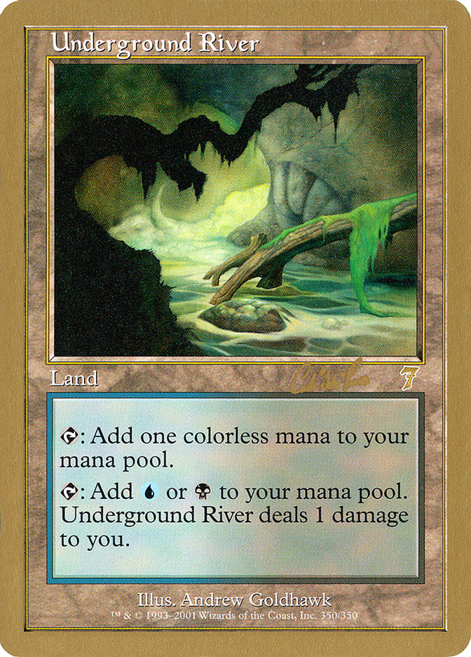 Underground River (Carlos Romao) [World Championship Decks 2002] | Arkham Games and Comics