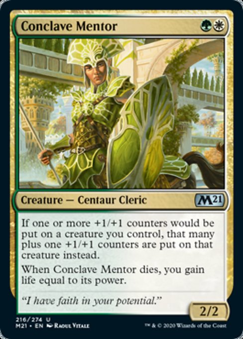 Conclave Mentor [Core Set 2021] | Arkham Games and Comics