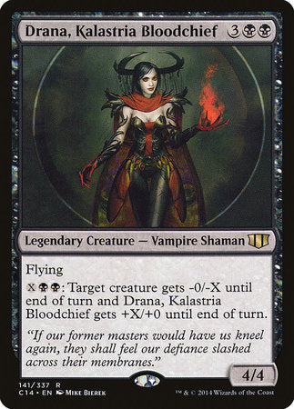 Drana, Kalastria Bloodchief [Commander 2014] | Arkham Games and Comics