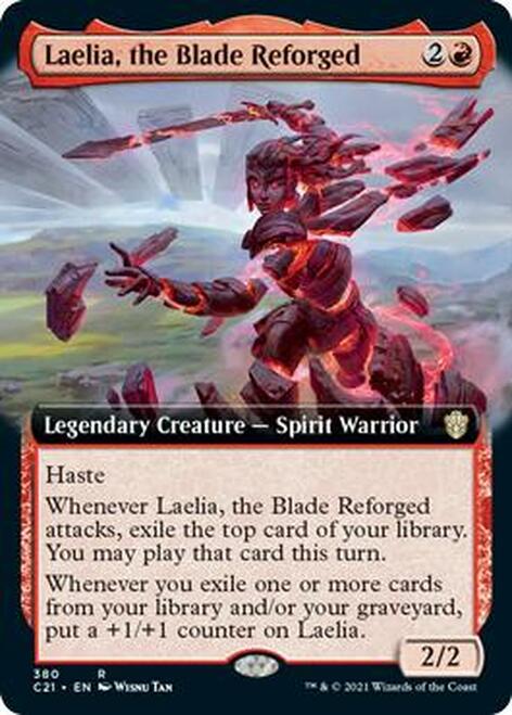 Laelia, the Blade Reforged (Extended) [Commander 2021] | Arkham Games and Comics