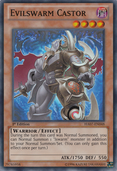 Evilswarm Castor [HA07-EN048] Super Rare | Arkham Games and Comics