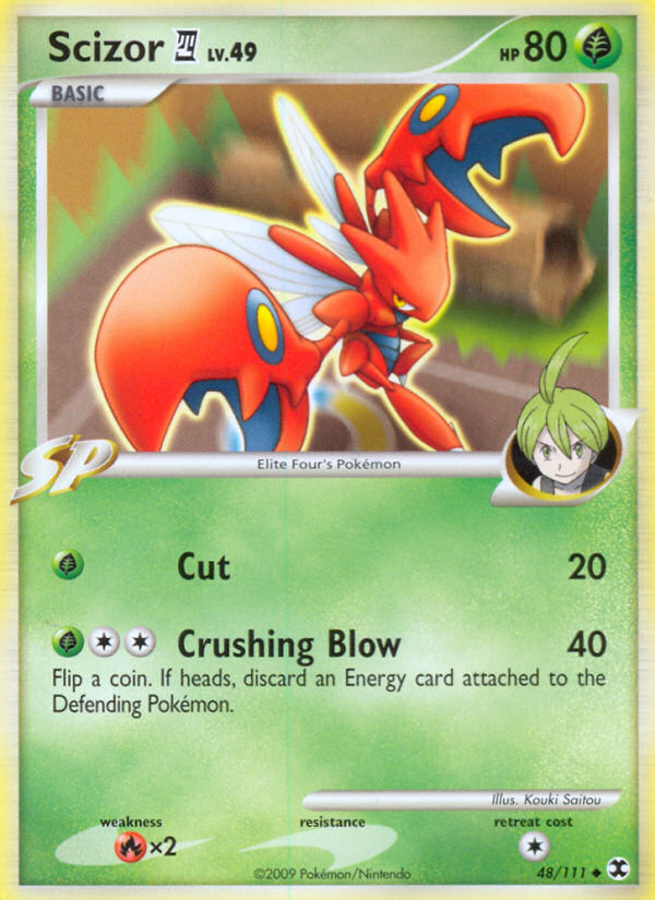 Scizor (48/111) [Platinum: Rising Rivals] | Arkham Games and Comics