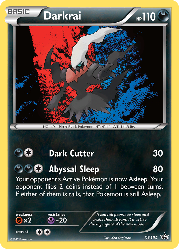 Darkrai (XY194) [XY: Black Star Promos] | Arkham Games and Comics