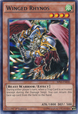 Winged Rhynos [BP03-EN030] Rare | Arkham Games and Comics