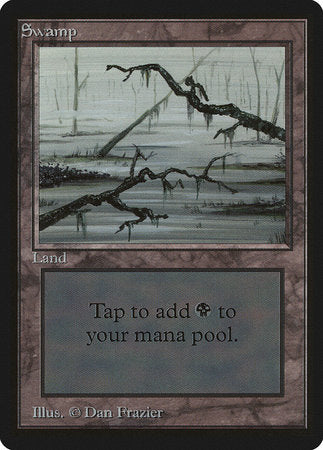 Swamp (C) [Limited Edition Beta] | Arkham Games and Comics