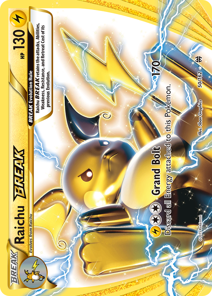 Raichu BREAK (50/162) [XY: BREAKthrough] | Arkham Games and Comics