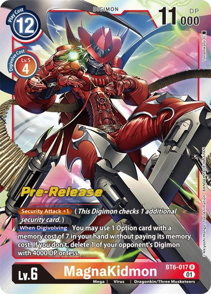 MagnaKidmon [BT6-017] [Double Diamond Pre-Release Cards] | Arkham Games and Comics