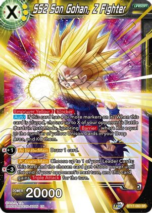 SS2 Son Gohan, Z Fighter (BT17-083) [Ultimate Squad] | Arkham Games and Comics