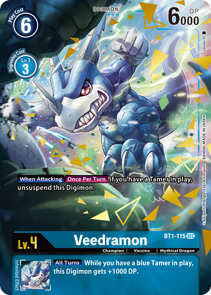 Veedramon [BT1-115] (Alternate Art) [Release Special Booster Ver.1.0] | Arkham Games and Comics