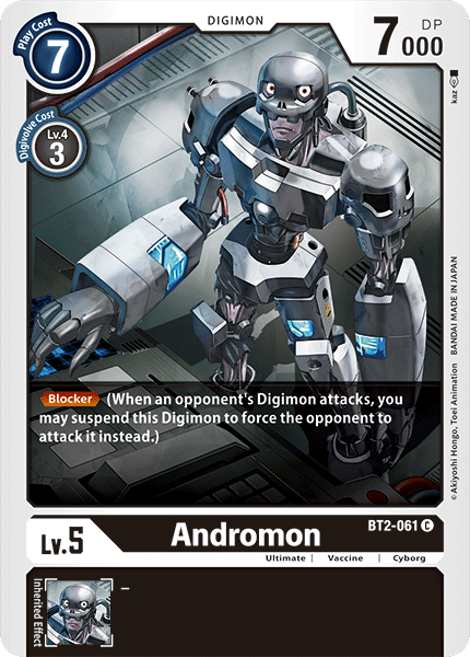 Andromon [BT2-061] [Release Special Booster Ver.1.0] | Arkham Games and Comics