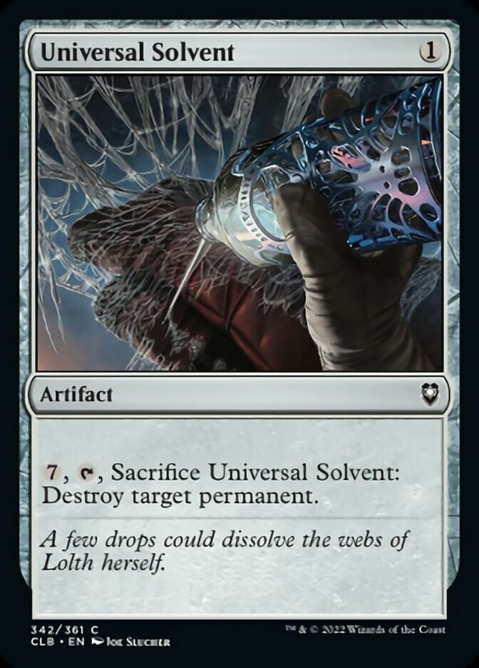 Universal Solvent [Commander Legends: Battle for Baldur's Gate] | Arkham Games and Comics