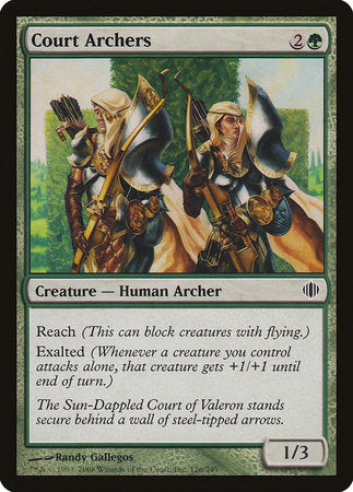 Court Archers [Shards of Alara] | Arkham Games and Comics