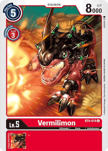 Vermilimon [BT4-014] [Great Legend] | Arkham Games and Comics