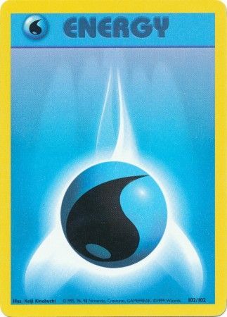 Water Energy (102/102) [Base Set Unlimited] | Arkham Games and Comics
