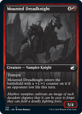 Mounted Dreadknight [Innistrad: Double Feature] | Arkham Games and Comics