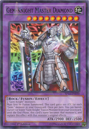 Gem-Knight Master Diamond [SP15-EN030] Shatterfoil Rare | Arkham Games and Comics