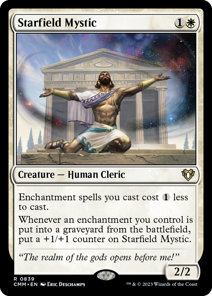 Starfield Mystic [Commander Masters] | Arkham Games and Comics