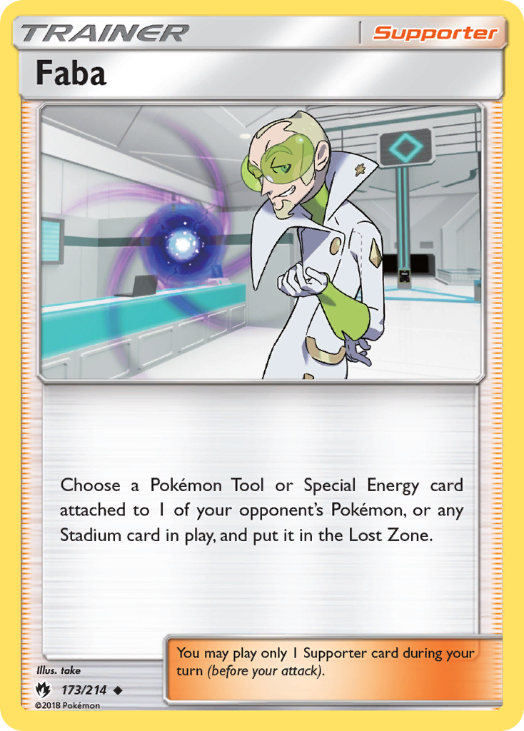 Faba (173/214) [Sun & Moon: Lost Thunder] | Arkham Games and Comics