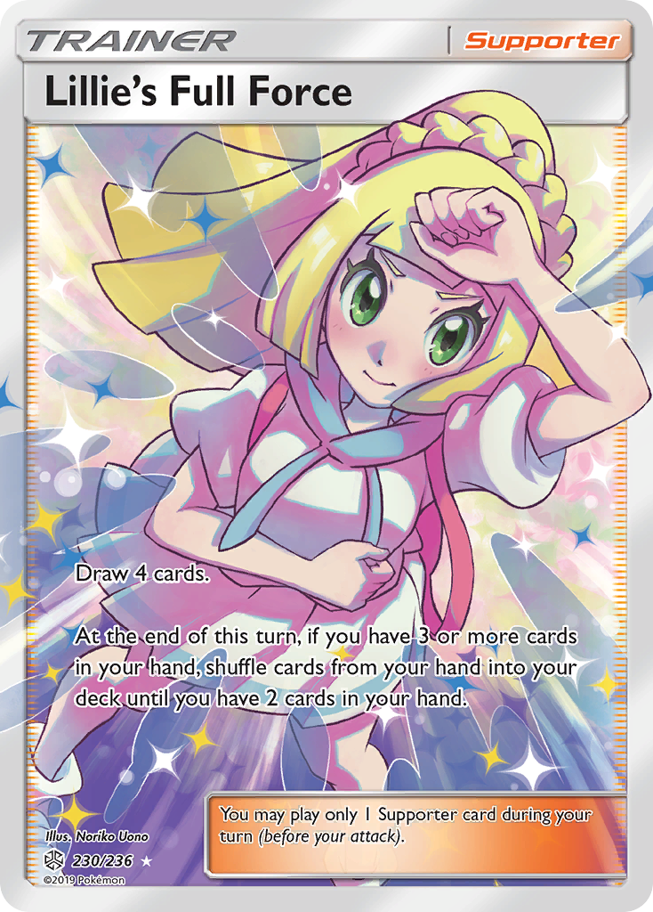 Lillie's Full Force (230/236) [Sun & Moon: Cosmic Eclipse] | Arkham Games and Comics