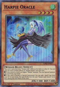 Harpie Oracle (Blue) [LDS2-EN077] Ultra Rare | Arkham Games and Comics