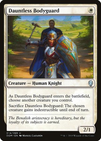 Dauntless Bodyguard [Dominaria] | Arkham Games and Comics