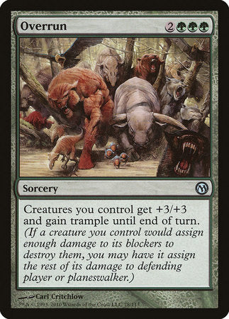 Overrun [Duels of the Planeswalkers] | Arkham Games and Comics
