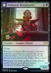 Voldaren Bloodcaster // Bloodbat Summoner [Innistrad: Crimson Vow Prerelease Promos] | Arkham Games and Comics