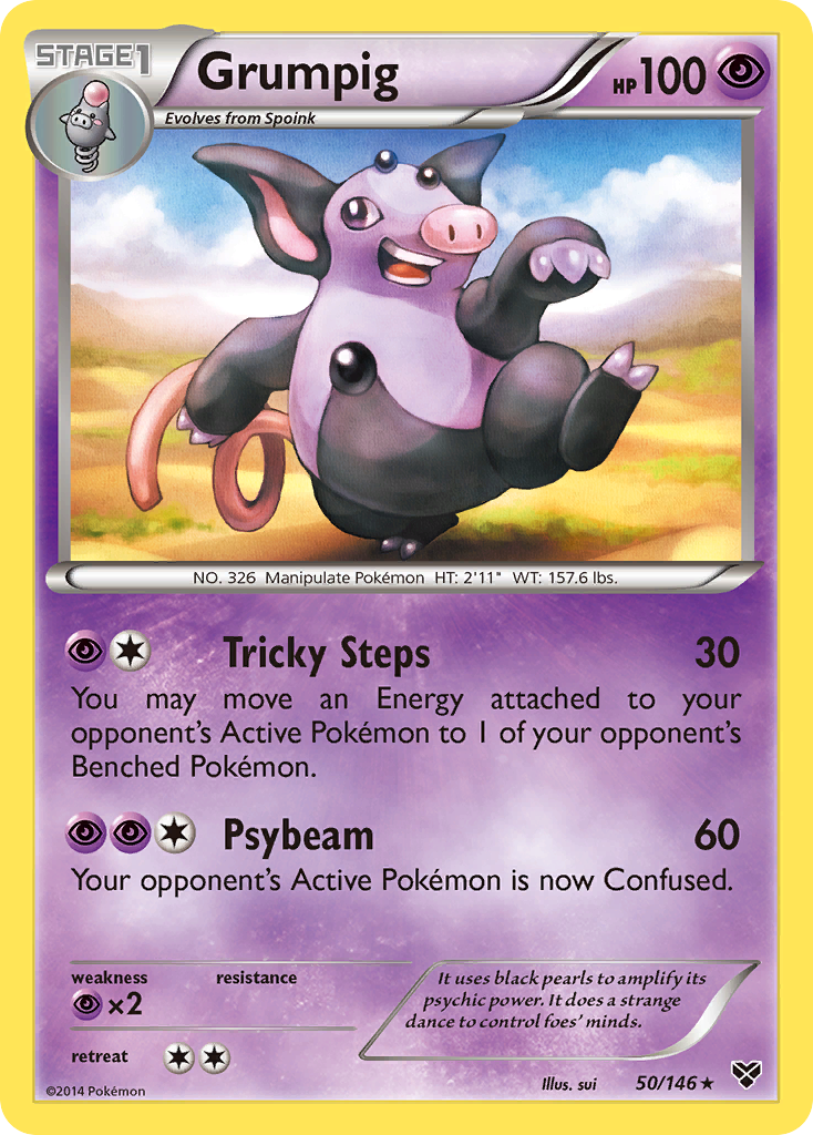 Grumpig (50/146) [XY: Base Set] | Arkham Games and Comics