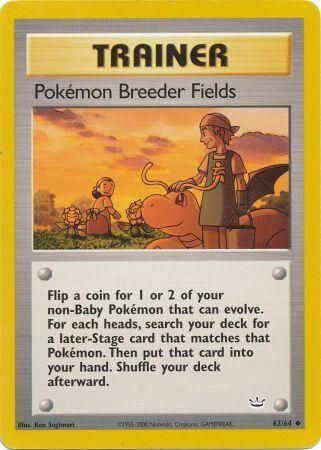 Pokemon Breeder Fields (62/64) [Neo Revelation Unlimited] | Arkham Games and Comics