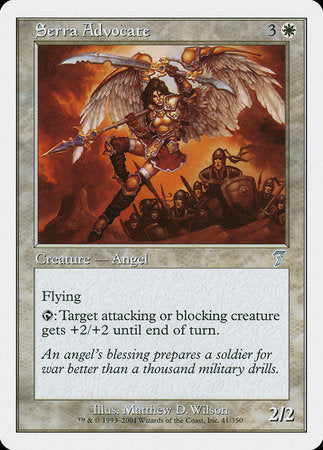 Serra Advocate [Seventh Edition] | Arkham Games and Comics