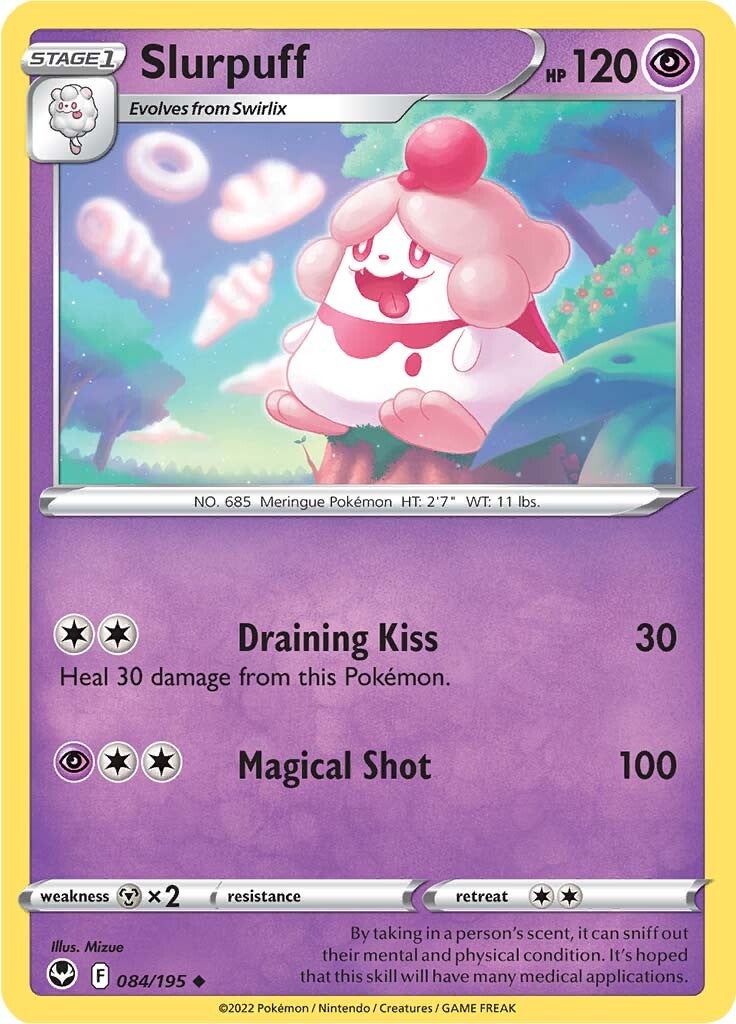 Slurpuff (084/195) [Sword & Shield: Silver Tempest] | Arkham Games and Comics