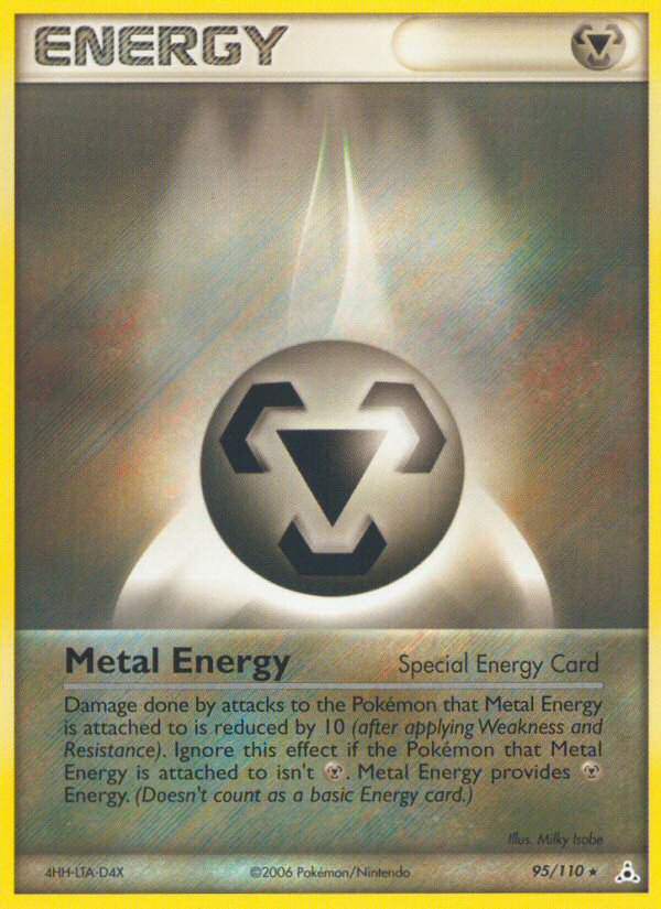 Metal Energy (95/110) [EX: Holon Phantoms] | Arkham Games and Comics