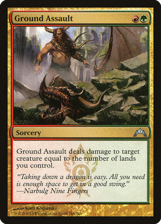 Ground Assault [Gatecrash] | Arkham Games and Comics