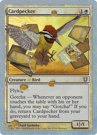 Cardpecker (Alternate Foil) [Unhinged] | Arkham Games and Comics