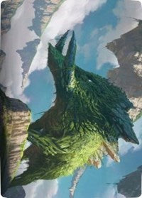 Yasharn, Implacable Earth Art Card [Zendikar Rising Art Series] | Arkham Games and Comics