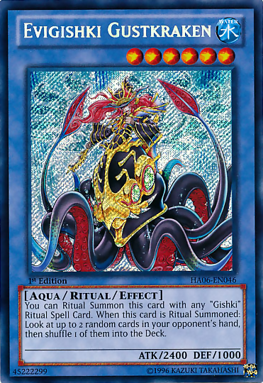 Evigishki Gustkraken [HA06-EN046] Secret Rare | Arkham Games and Comics