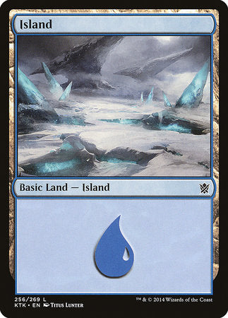 Island (256) [Khans of Tarkir] | Arkham Games and Comics