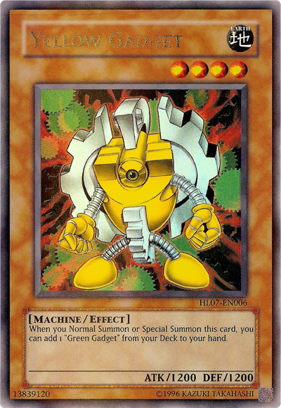 Yellow Gadget [HL07-EN006] Parallel Rare | Arkham Games and Comics