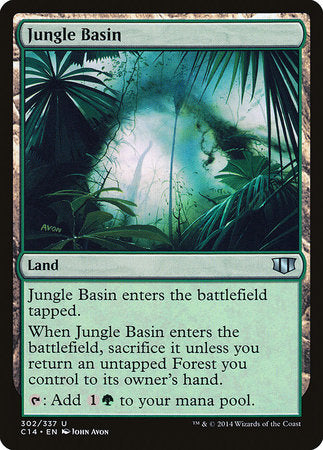 Jungle Basin [Commander 2014] | Arkham Games and Comics