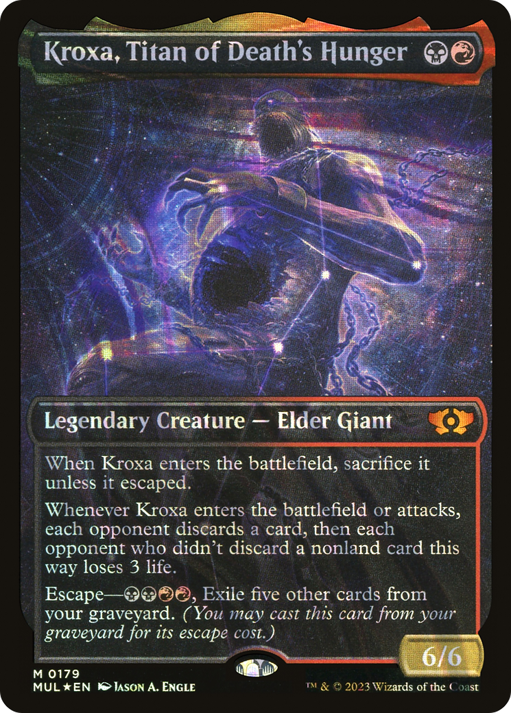 Kroxa, Titan of Death's Hunger (Halo Foil) [Multiverse Legends] | Arkham Games and Comics