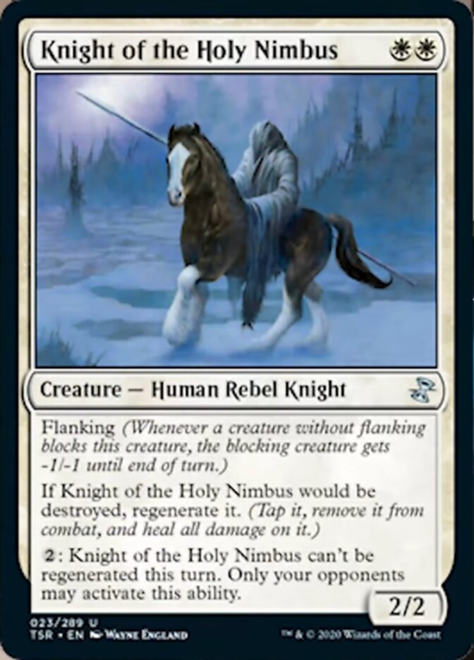 Knight of the Holy Nimbus [Time Spiral Remastered] | Arkham Games and Comics